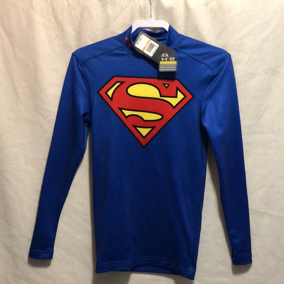 superman under armour long sleeve